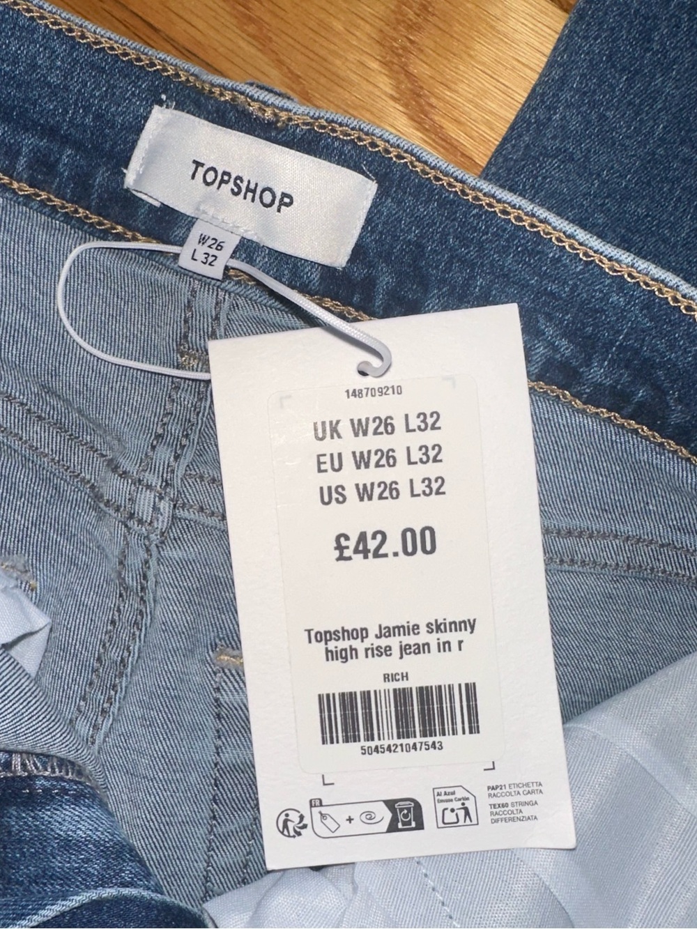 TopShop Jamie Jeans - Picture 6 of 6